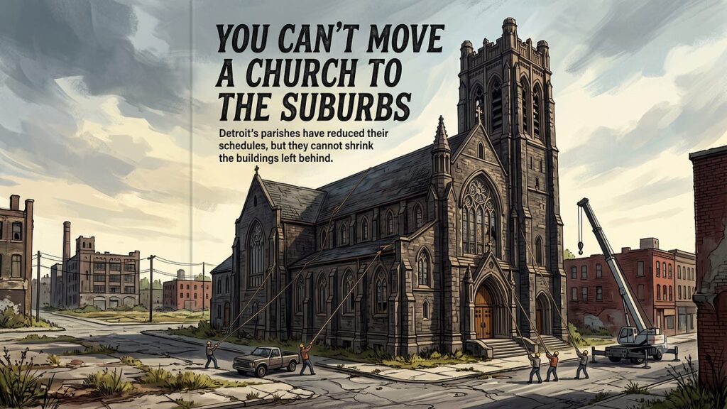 Church relocation to suburbs poses challenges and conflicts