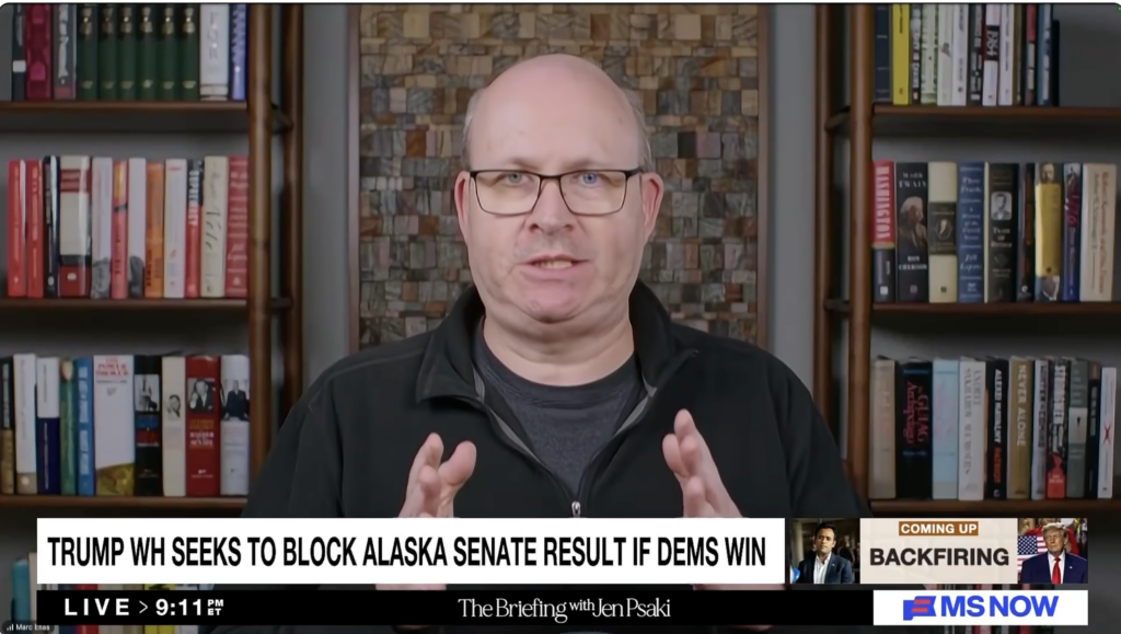 Elias’ firm linked to Alaska ballot rigging plot